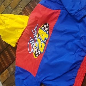 Vintage Jeff Gordon Nascar Wind Breaker jacket size Xl kids